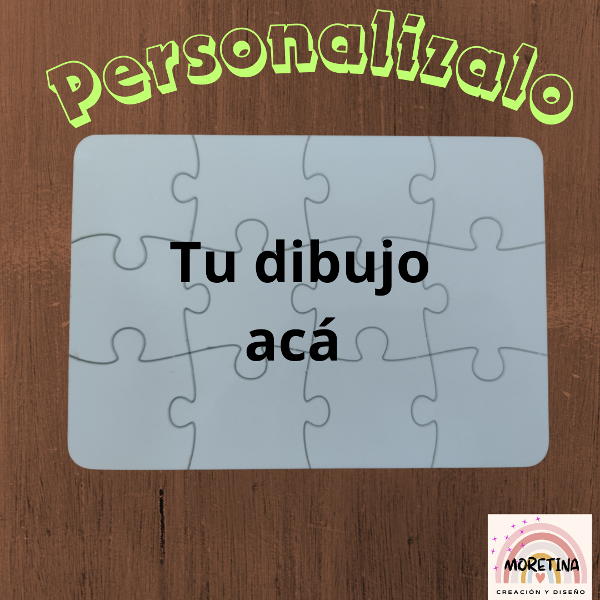 Producto - Pack X10 Rompecabezas Madera 12pzs Personalizado Souvenirs