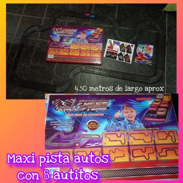 Producto - Maxi pista con 8 autito