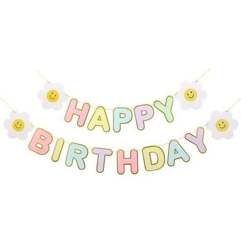 Producto - hHappy Birthday borde dorado