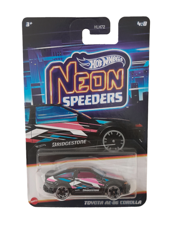 Producto - Hot Wheels Neon Speeders Toyota Ae86 Corolla 1/64