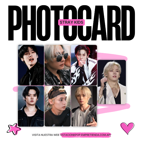 Producto - SET PHOTOCARDS LEE KNOW STRAY KIDS