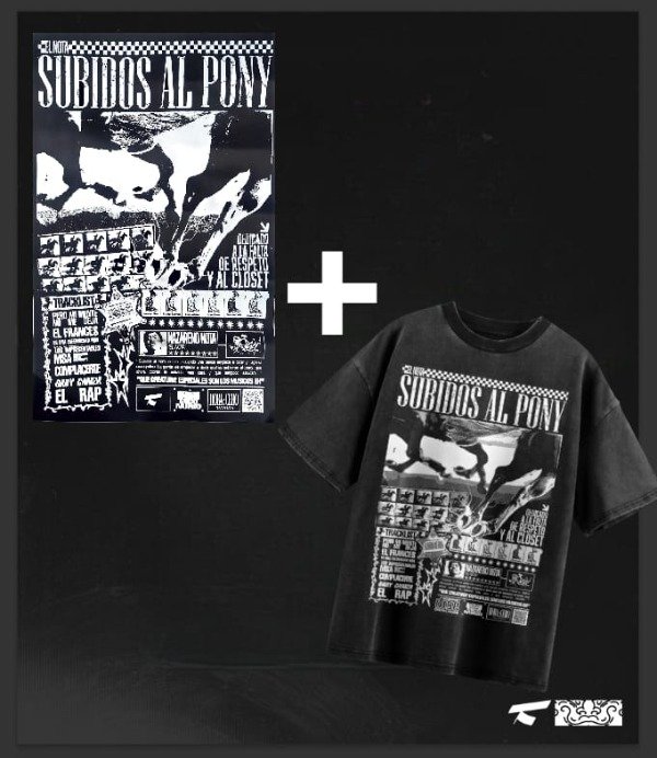Producto - SUBIDOS AL PONY + POSTER