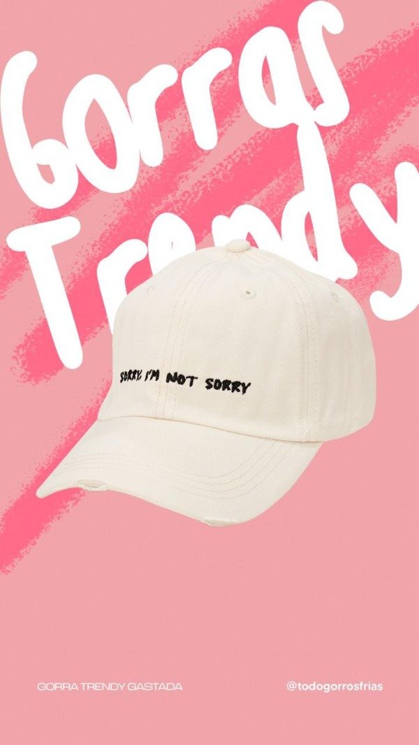 Producto - CAP TRENDY HUESO SORRY