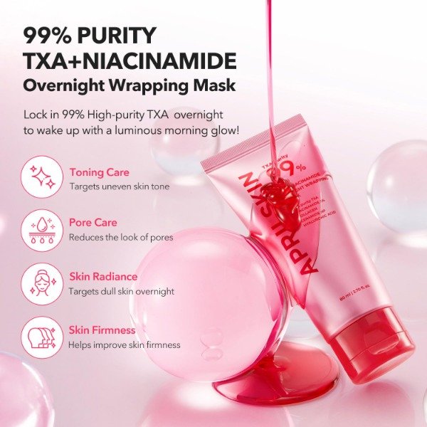 Producto - APRILSKIN TXA Niacinamide 99 Night Wrapping Mask 80ml - 1