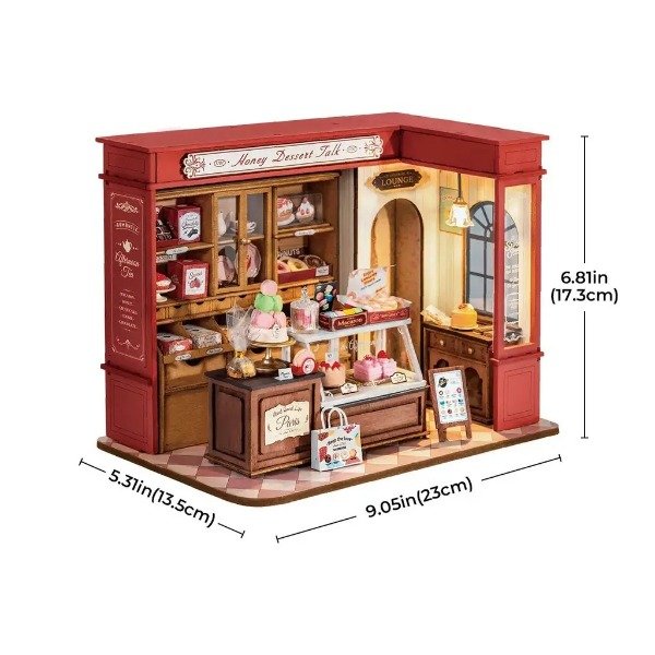 Producto - Robotime Rolife Tienda de Postres (Honey Dessert Talk) DG168 - 4