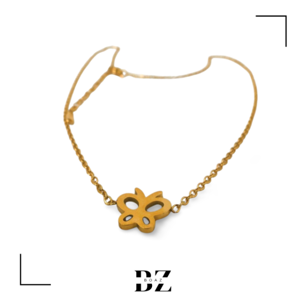 Producto - CADENA ACERO DORADO CON DIJE X PCS 1829-9