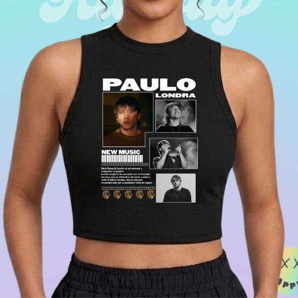 Musculosa Paulo Londra #9