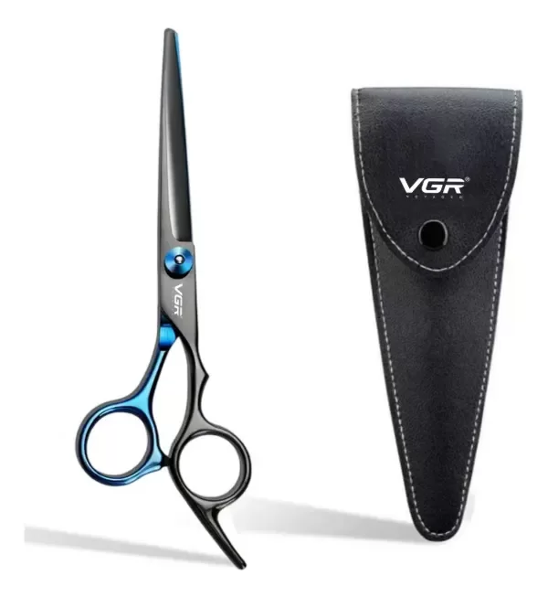 Producto - Tijera Barbería Peluquería Corte Recto Profesional Vgr