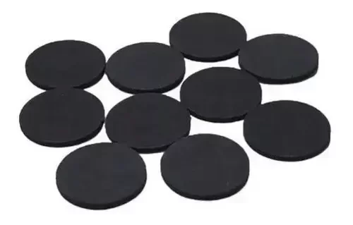 Producto - Topetina Tope Autoadhesiva Goma 39mm Blister X 4 Unidad