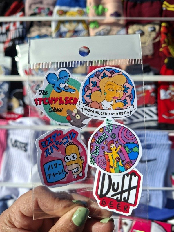 Producto - Stickers marcas Simpson