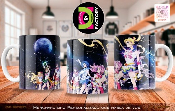 Producto - Taza - Anime - Sailor Moon - TZ-RT-BL-11OZ-155-ANM-SM