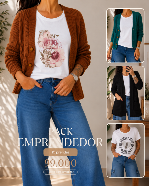 Producto - Pack Emprendedor - 10 prendas