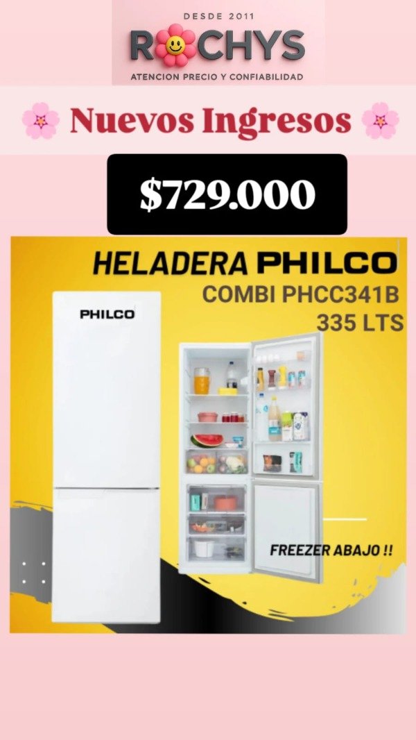 Producto - HELADERA PHILCO 335LTS