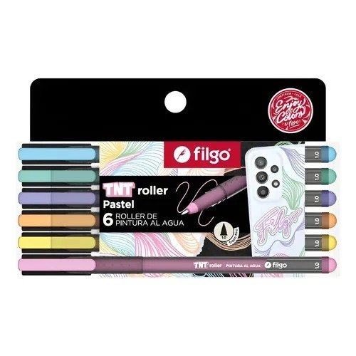 Producto - ROLLER FILGO TNT ACRILICA PASTEL X6 - 0