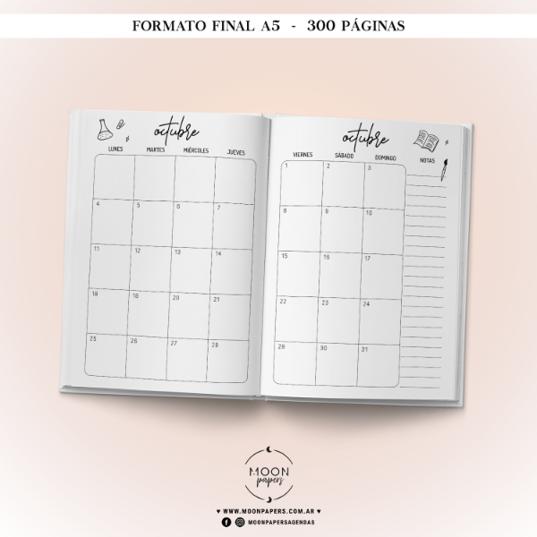 Producto - Agenda Docente 2027 - Modelo Escolar - 1