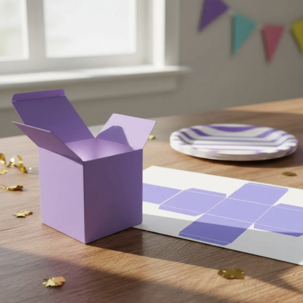 Producto - Kit Imprimible Molde Caja Cubo