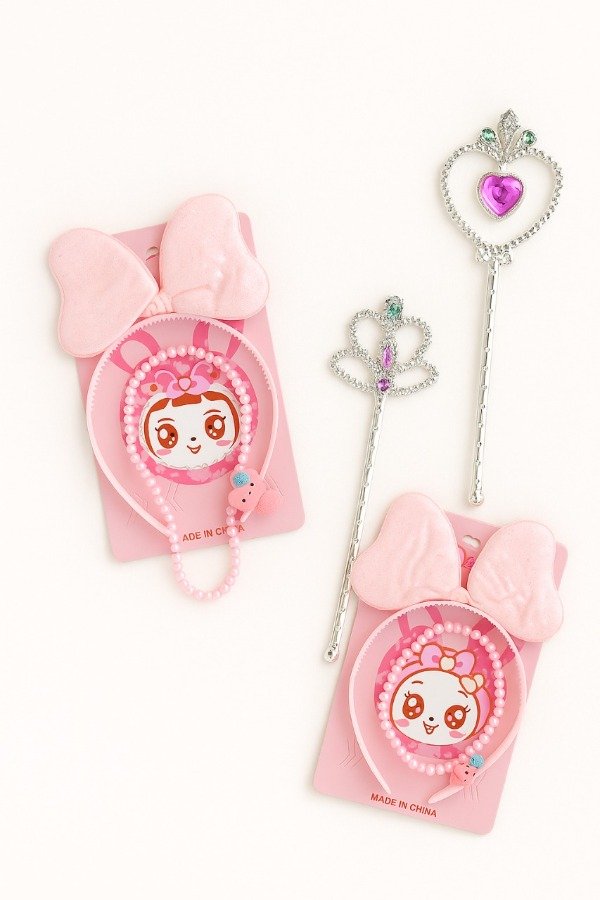 Producto - Set Vincha + Collar + Varita