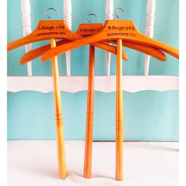 Producto - 3 Perchas Antiguas para barral alto