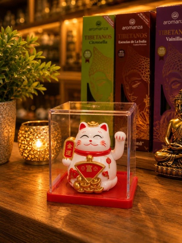 Producto - GATO FORTUNA SOLAR MOVIL