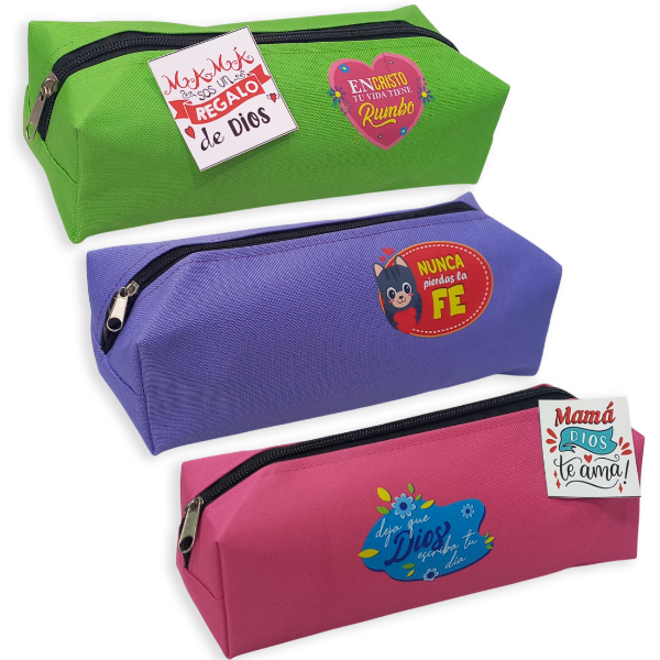 Producto - KIT MAMÁ 25 - Portacosmeticos Grande De Cordura + Tarjeta Mamá (X3 UNIDADES)
