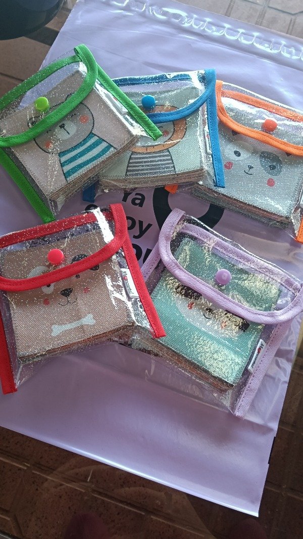 Producto - PACK x 5 Juego de memoria en tela (12 tarjetas c/u)