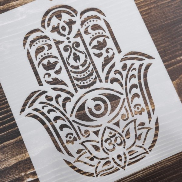 Producto - Stencil H013 - MANO DE FÁTIMA