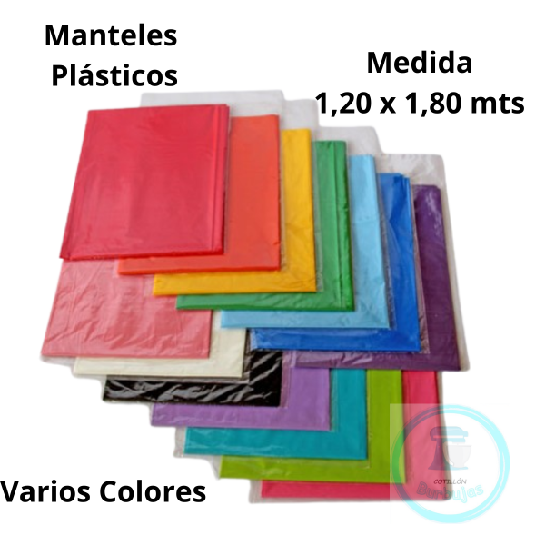 Producto - Mantel Plástico 1,20 x 1,80 mt x 1