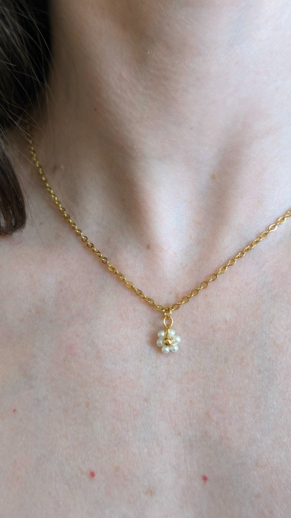 Producto - Collar Margarita Dorada