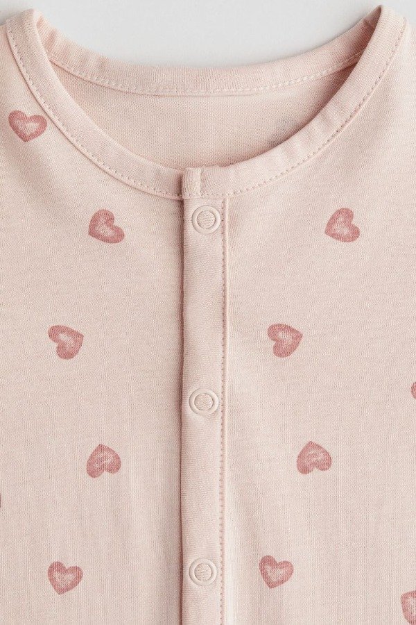 Producto - Pijama HyM corazones rosa - 1