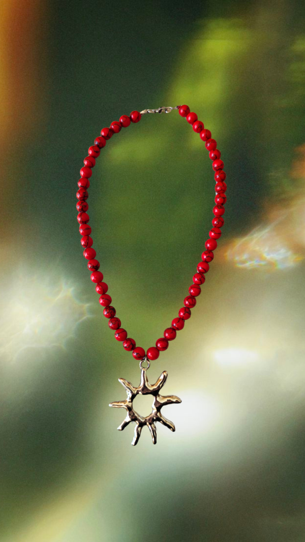 Producto - Collar Alfonsina Coral