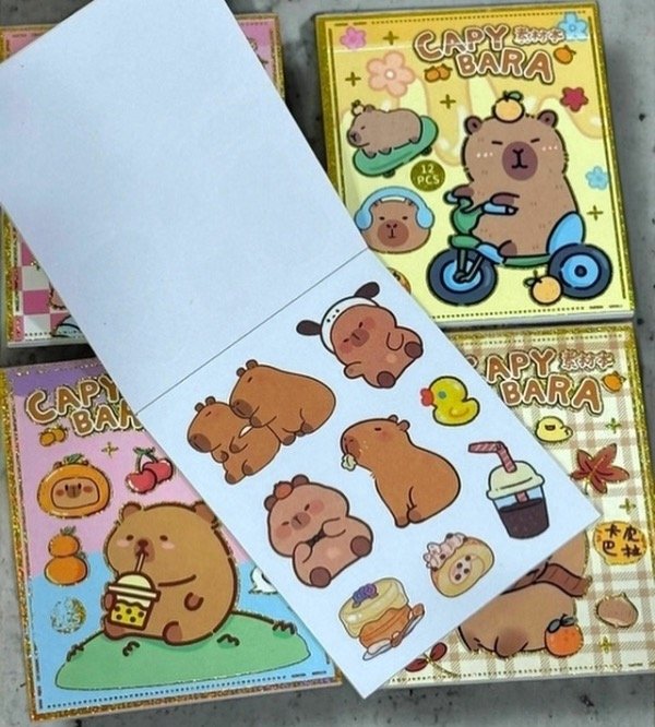 Producto - Libritos Stickers Capibara