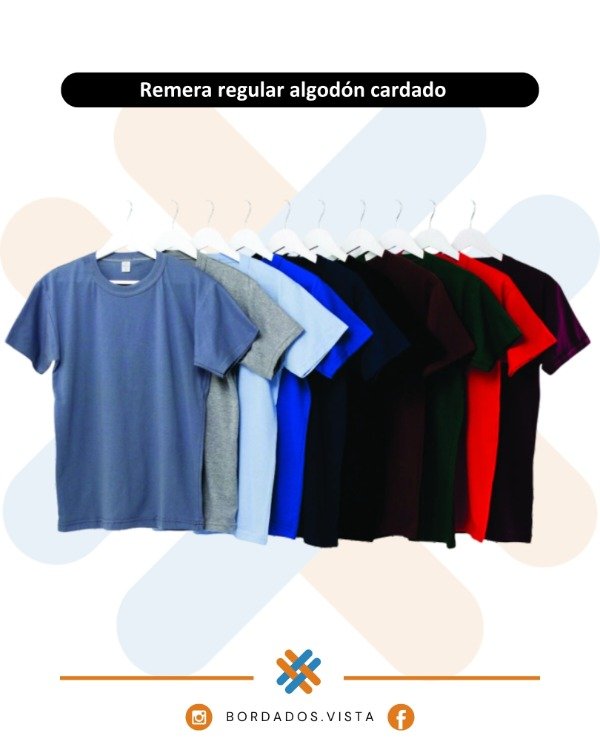 Producto - Remeras Algodon Cardado - 1