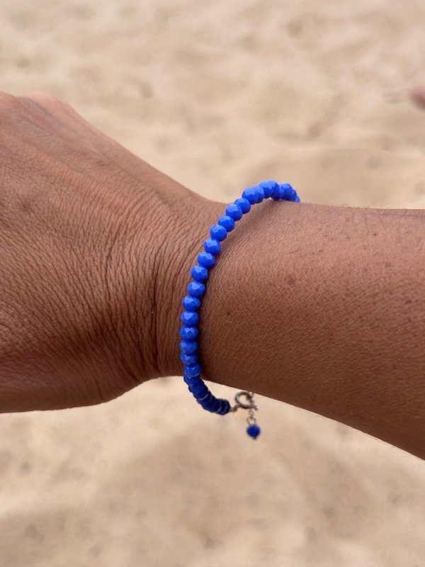 Producto - Pulsera Cristal azul