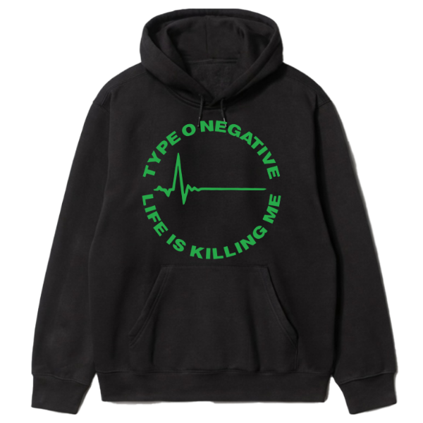 Producto - Buzo Canguro Type o Negative Life is Killing Me
