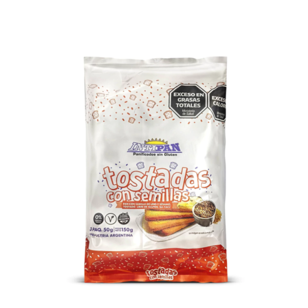 Producto - Mini Tostadas con Semillas x 150g