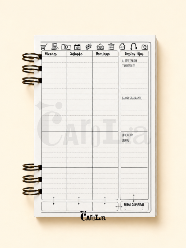 Producto - Cuaderno de finanzas Kakebo - 4