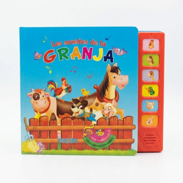 Producto - LOS SONIDOS DE LA GRANJA - LEO CON SONIDO
