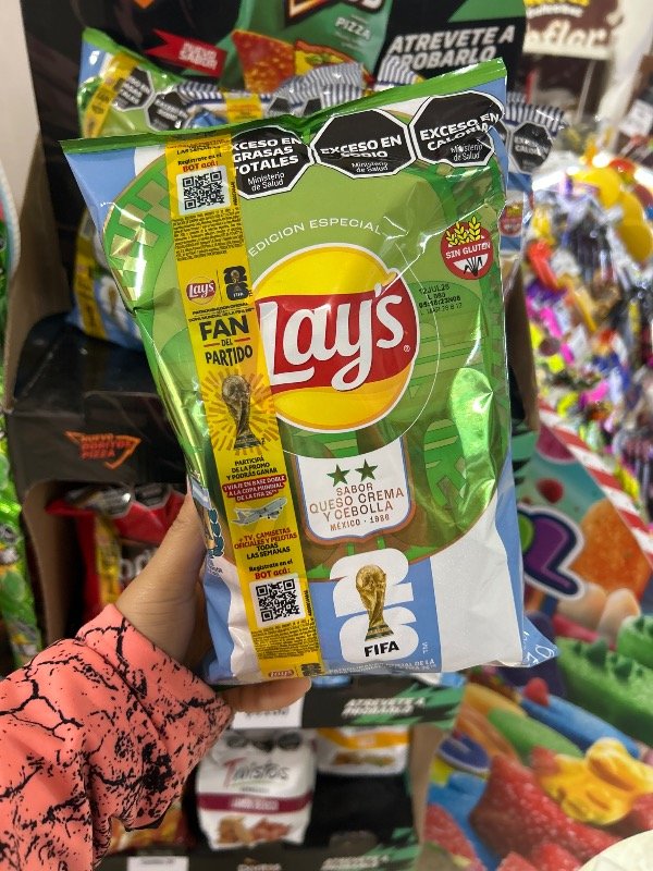 Producto - LAYS CEBOLLA Y CREMA 77GR