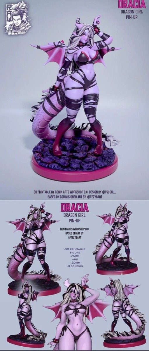 Producto - Dracia, Chica Dragona