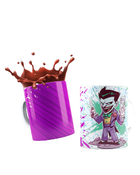 Producto - Taza Joker violeta