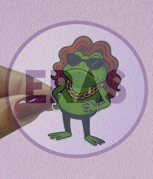 Producto - STICKER UV - MARTÍN CIRIO - SAPO PARADO