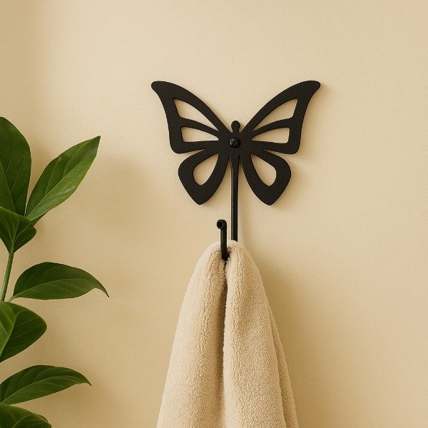 Producto - Perchero Individual Mariposa Calada - 2