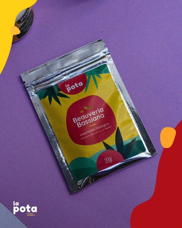 Producto - Bioinsecticida Beauveria Bassiana La Pota x 20 gramos - 0