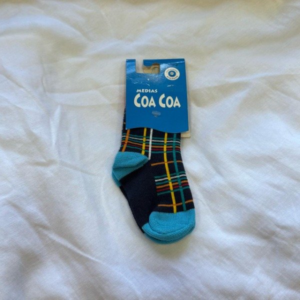 Producto - Coa coa Medias Talle 2 infantiles azules Leer descripcion