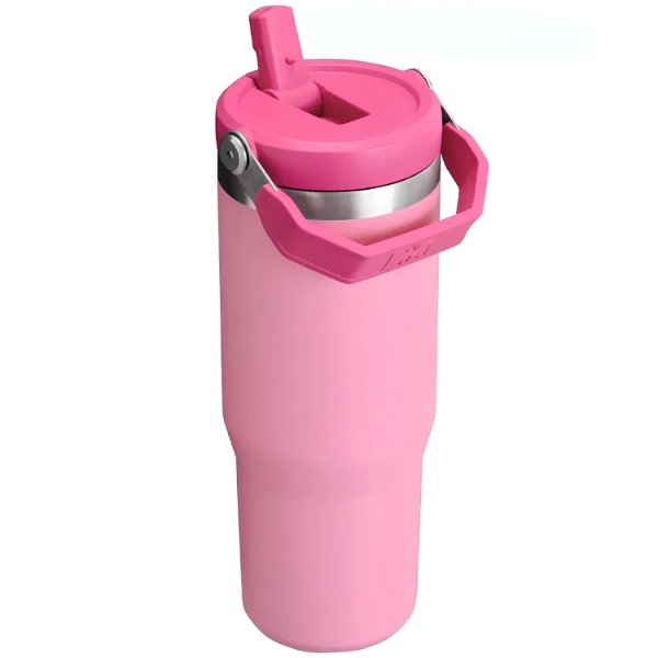 Producto - Vaso Térmico Stanley Classic TheIceFlow StrawTumbler - 887ml - Con Pico - Rosado