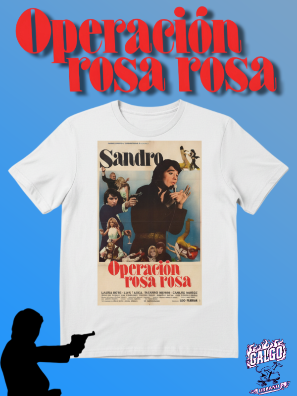 Producto - Remera Rosa Rosa Edición Limitada Galgo Cinéfilo