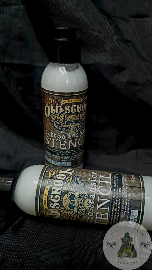 Producto - Stencil old school crema 75cc transfer tattoo