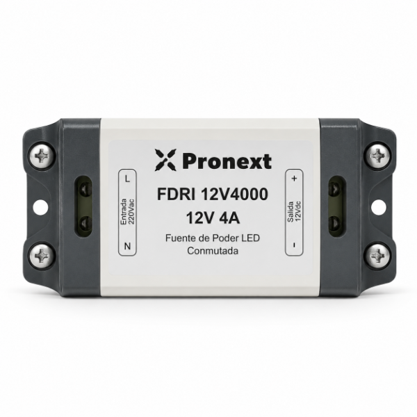 Producto - Fuente modulares para iluminación led Pronext