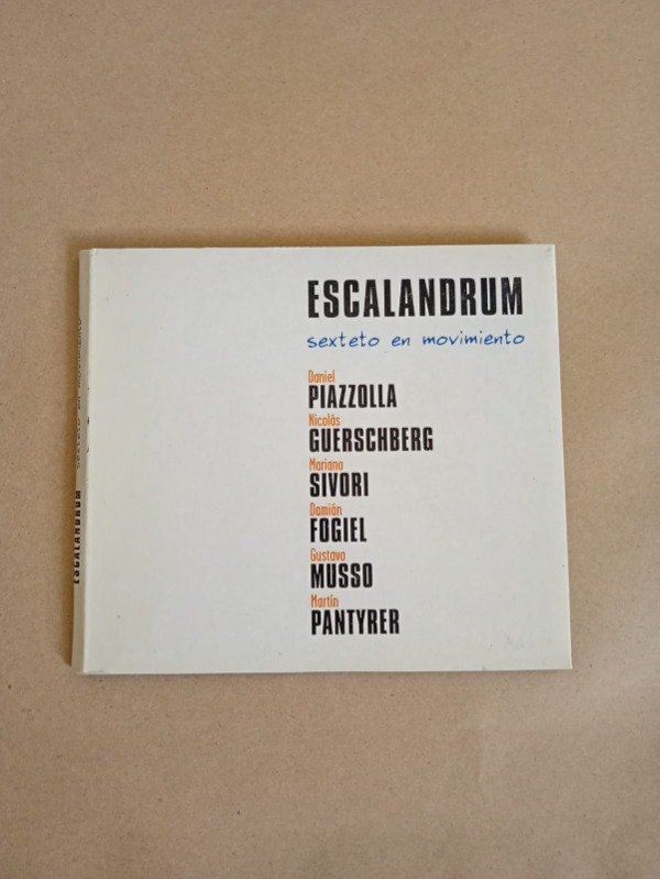 Producto - Escalandrum - Daniel Piazzolla / Nicolás Guerschberg - Pipi R. 2003
