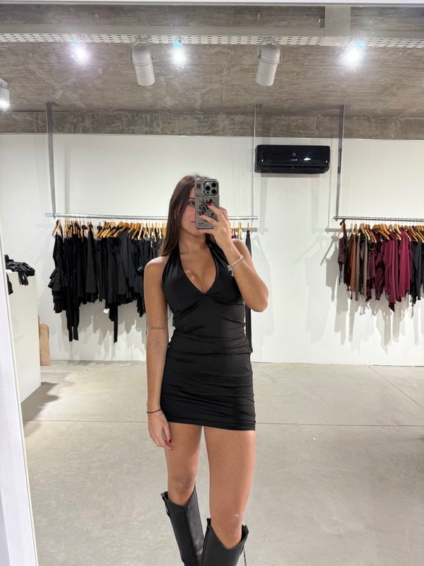 Producto - vestido pana negro